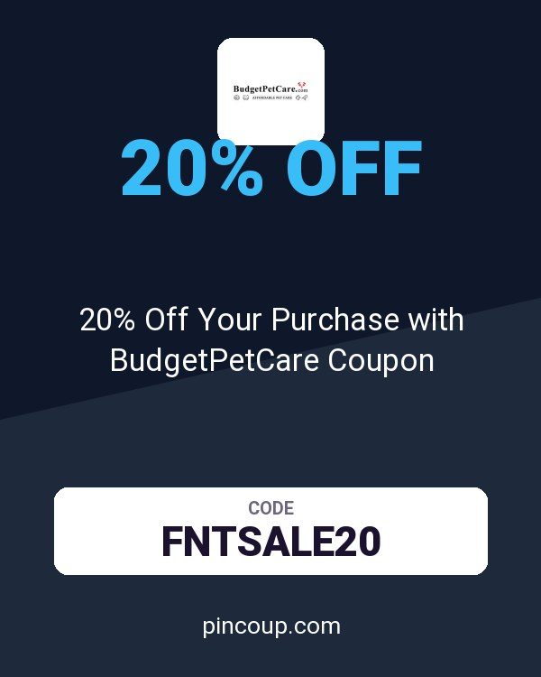 BudgetPetCare.com: 20% Off Your Purchase with BudgetPetCare Coupon