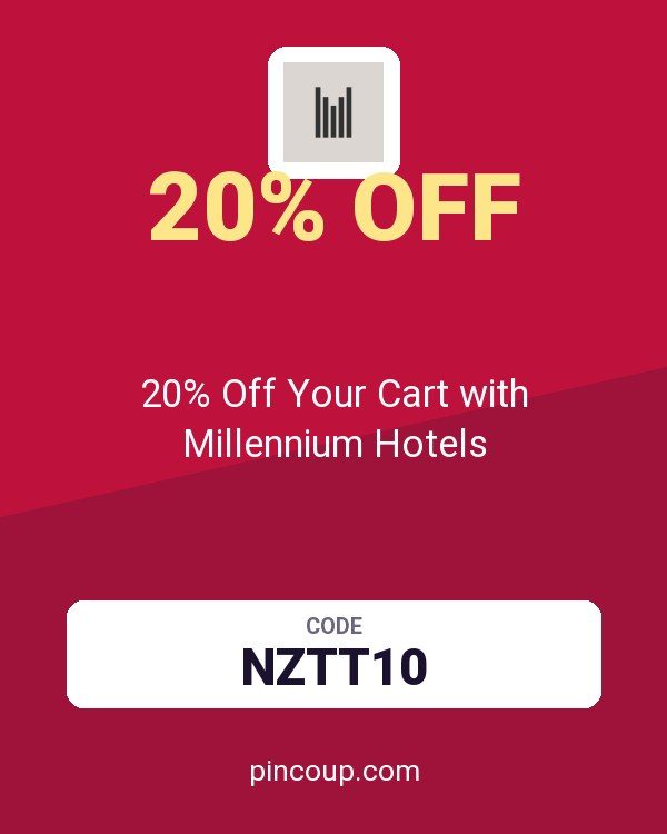 Millennium & Copthorne Hotels coupon: 20% Off Your Cart with Millennium Hotels
