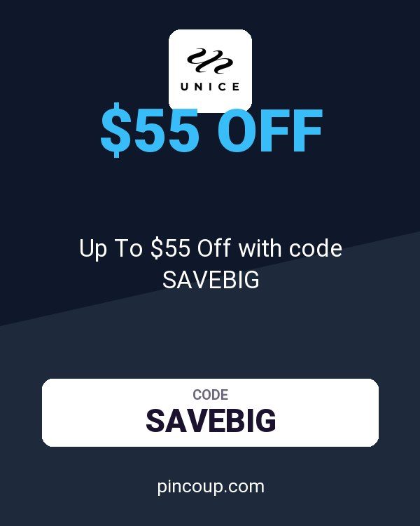 UNice coupon: Up To $55 Off with code SAVEBIG