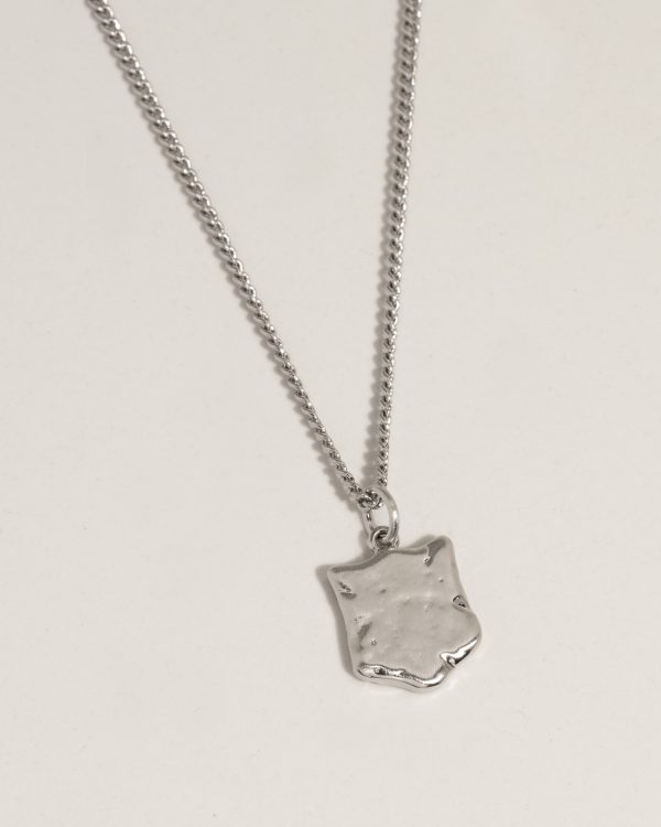 Seafarer Shield Necklace at James Michelle