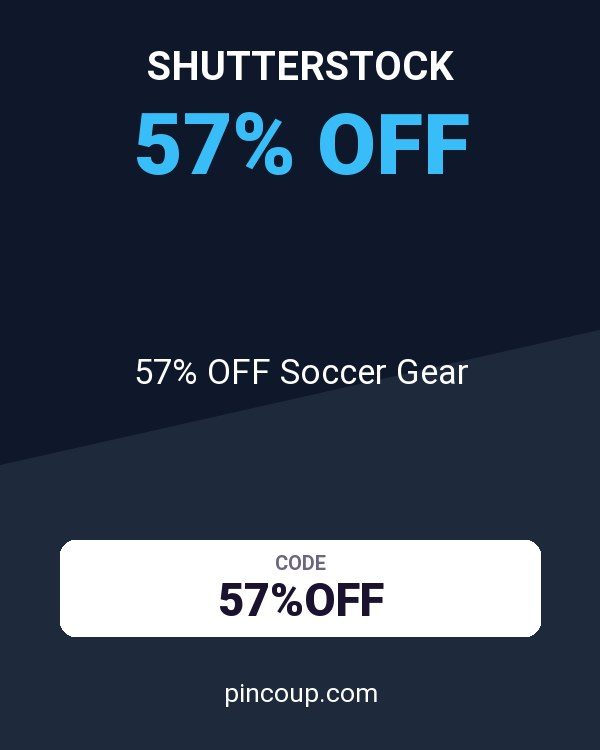 Shutterstock coupon: 57% OFF Soccer Gear