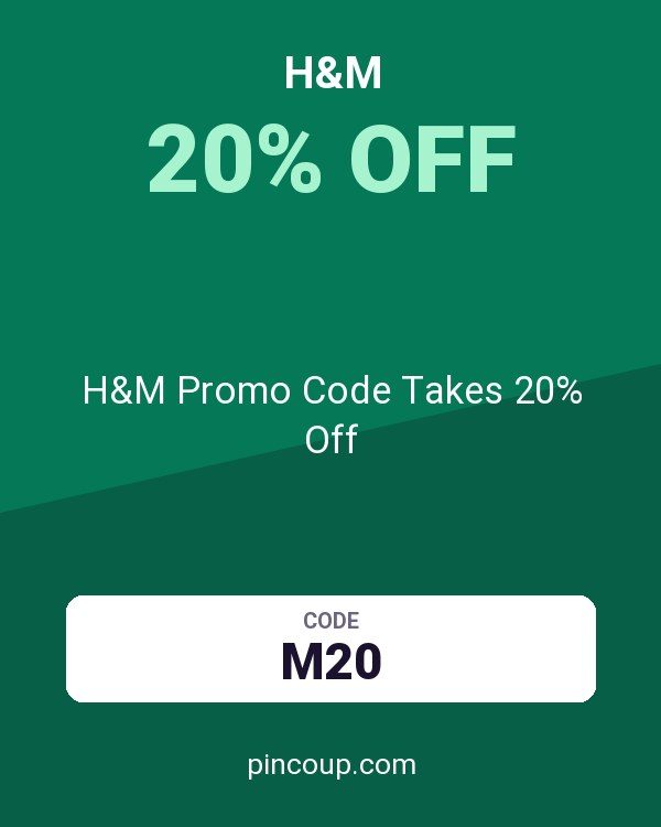 H&M Promo Code Takes 20% Off