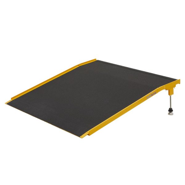 36" L Silver Spring Aluminum Adjustable Solid Threshold Ramp at Discount Ramps