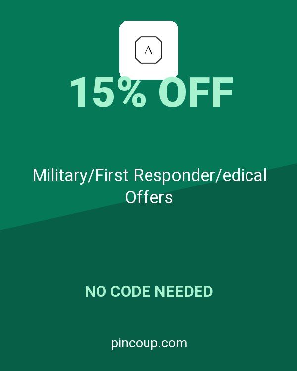 Angara coupon: Military/First Responder/edical Offers