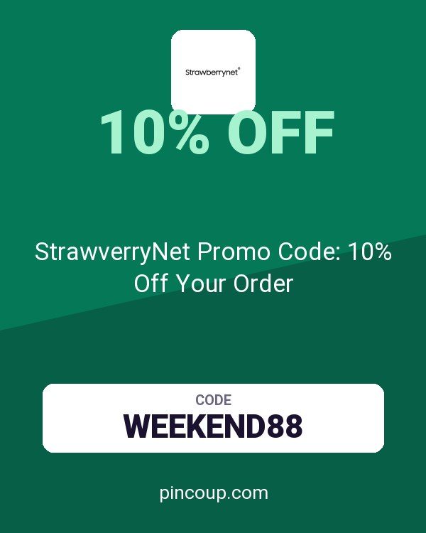 Strawberrynet coupon: StrawverryNet Promo Code: 10% Off Your Order