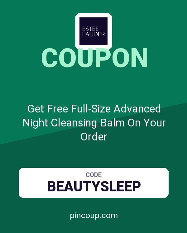Estee Lauder coupon: Get Free Full-Size Advanced Night Cleansing Balm On Your Order