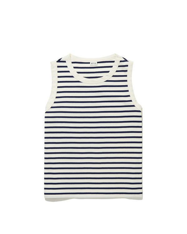 The Tank - Cream/Navy at Kule