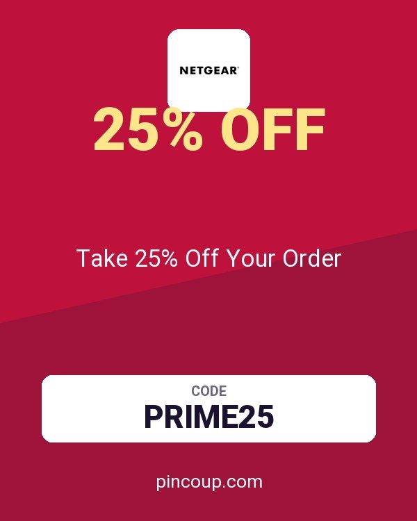 Netgear FR coupon: Take 25% Off Your Order