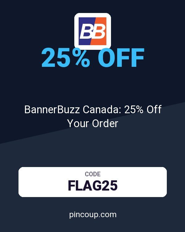 BannerBuzz Canada: 25% Off Your Order