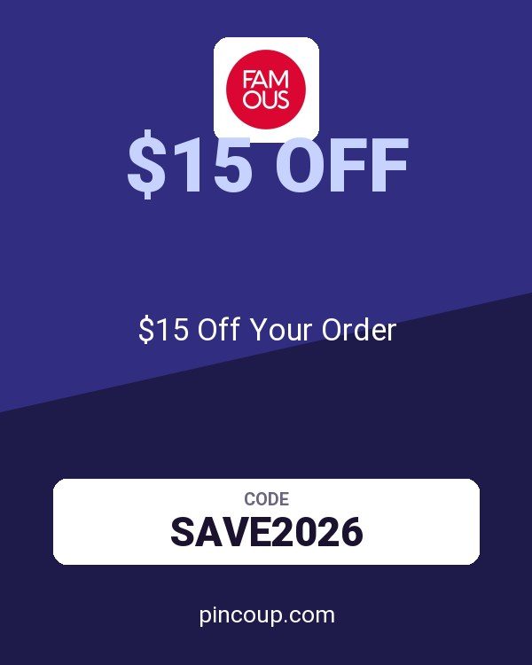 Famous Footwear coupon: $15 Off Your Order