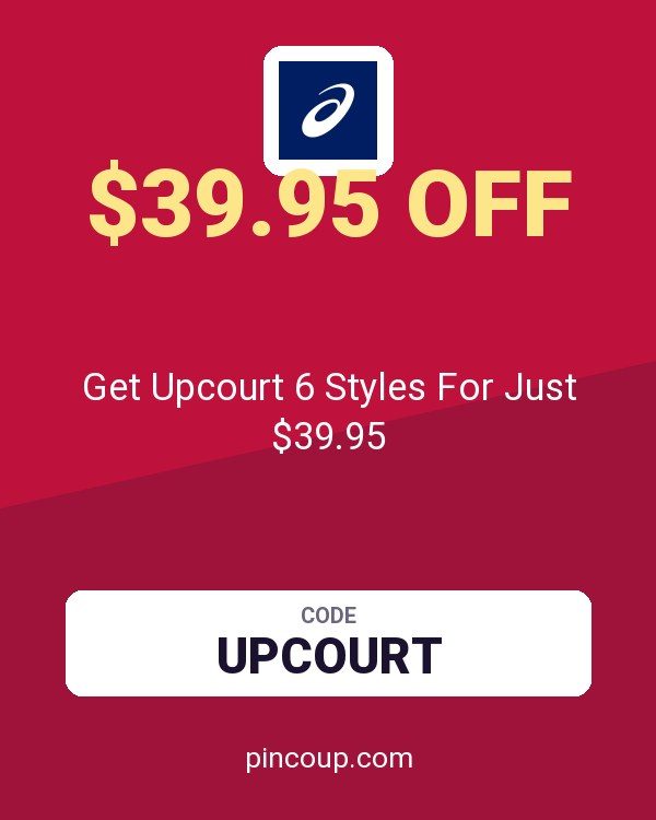 ASICS America coupon: Get Upcourt 6 Styles For Just $39.95