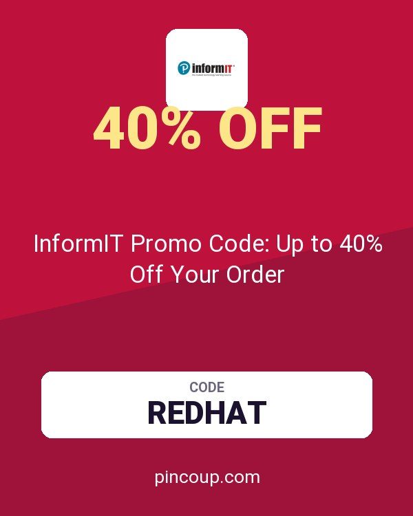 Pearson Education (InformIT) coupon: InformIT Promo Code: Up to 40% Off Your Order