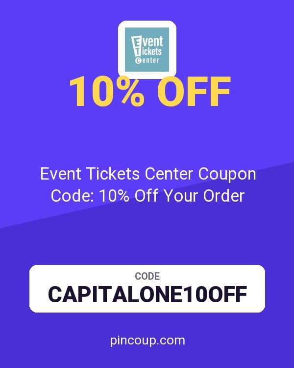 Event Tickets Center Coupon Code: 10% Off Your Order