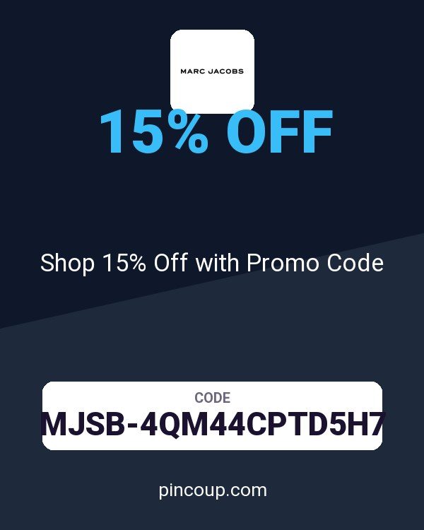 Marc Jacobs coupon: Shop 15% Off with Promo Code