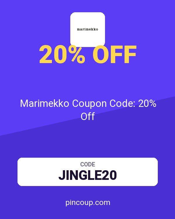 Marimekko Coupon Code: 20% Off