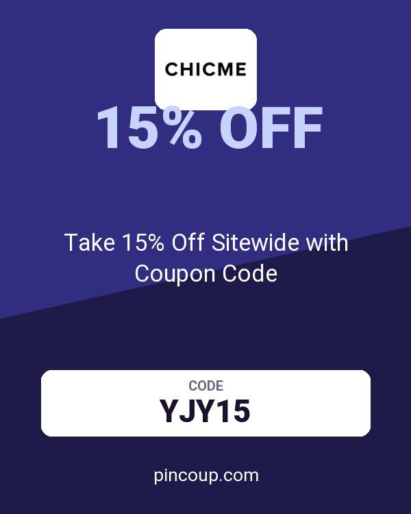 Chic Me: Take 15% Off Sitewide with Coupon Code
