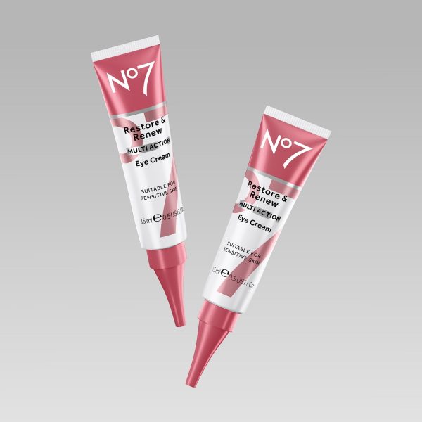 No7 Restore & Renew Multi Action Eye Cream 0.5 fl oz at No7 Beauty