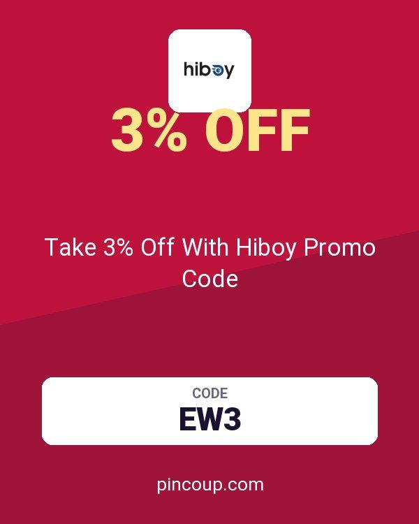 Take 3% Off With Hiboy Promo Code