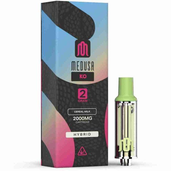 Medusa Cereal Milk THC-O + Live Resin Delta 8 + THCP Cartridge (2g) at D8 Super Store