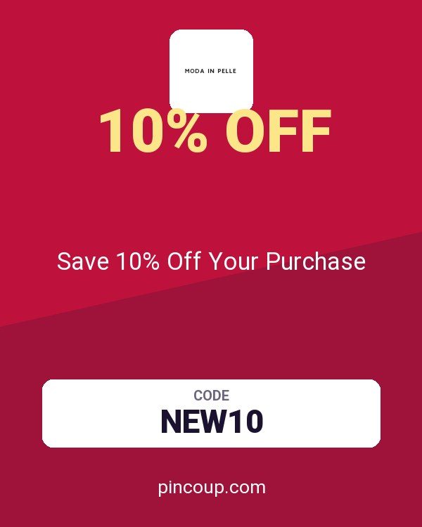 Moda in Pelle coupon: Save 10% Off Your Purchase