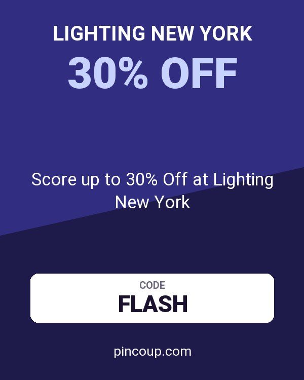 Score up to 30% Off at Lighting New York