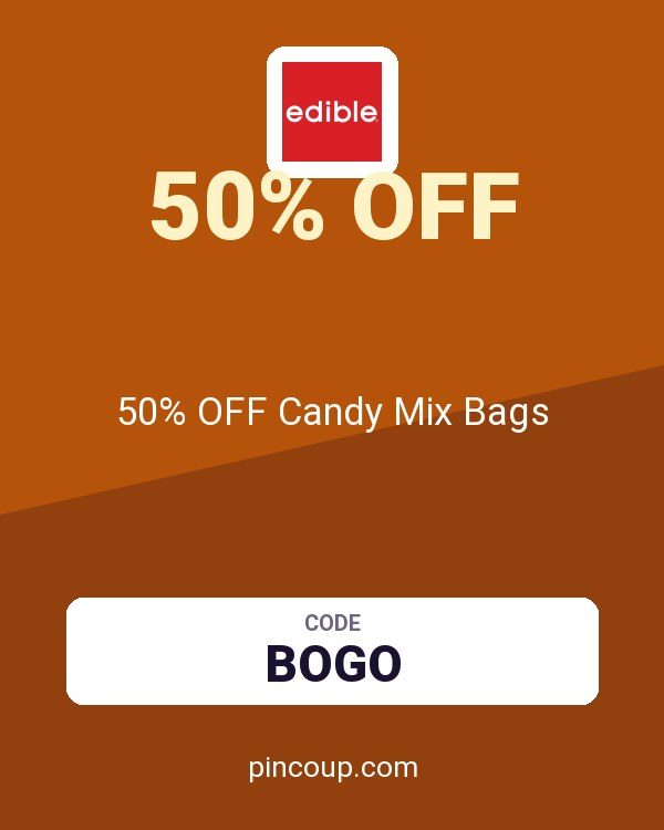 Edible Arrangements coupon: 50% OFF Candy Mix Bags