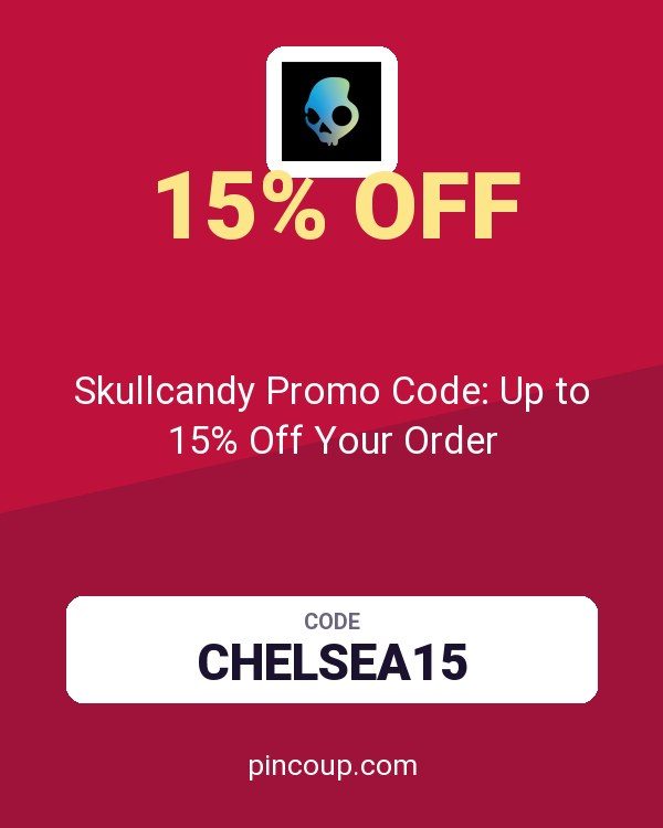 Skullcandy Promo Code: Up to 15% Off Your Order