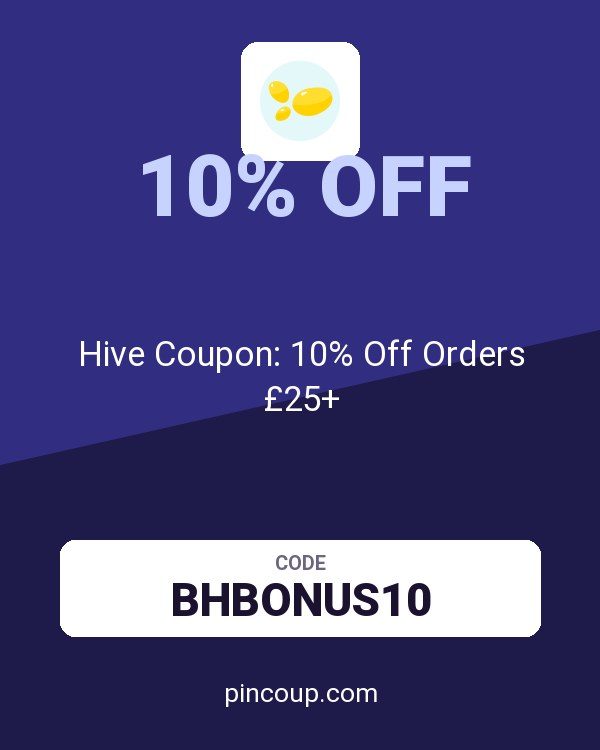Hive Books: Hive Coupon: 10% Off Orders £25+