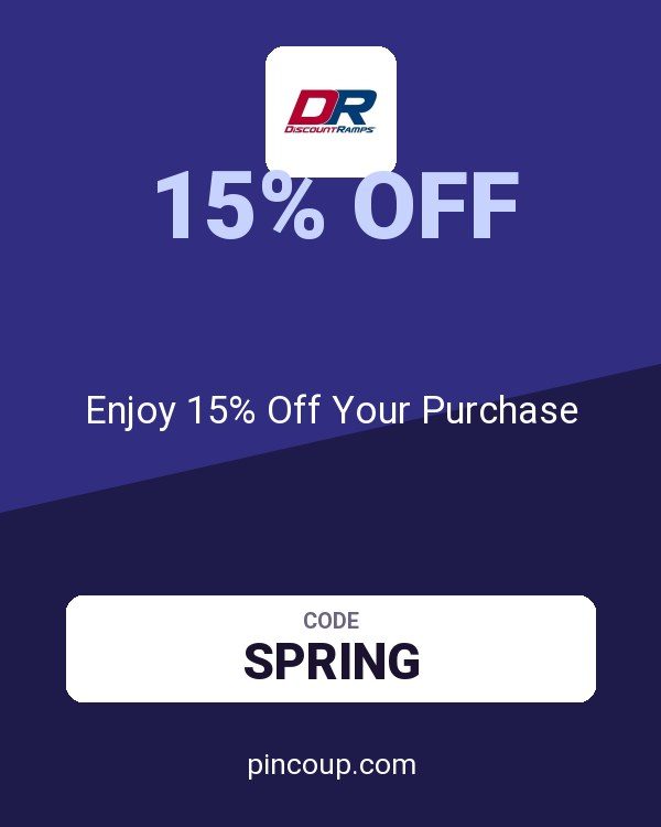 Discount Ramps coupon: Enjoy 15% Off Your Purchase