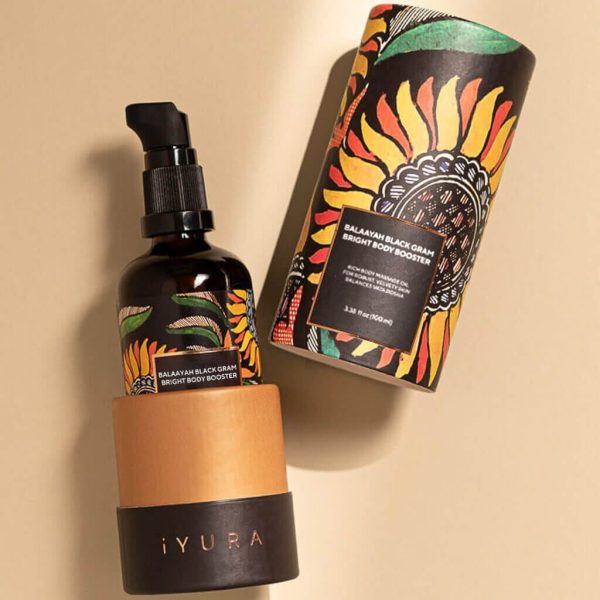 Balaayah Black Gram Body Booster: Firming Body Oil for Dry, Aging Skin - In 3 different indulging aromas! at The Ayurveda Experience