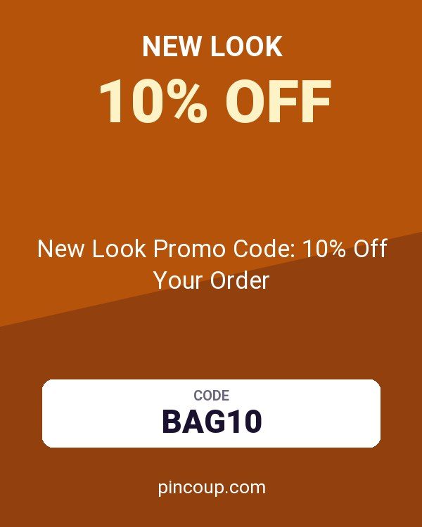 New Look Promo Code: 10% Off Your Order