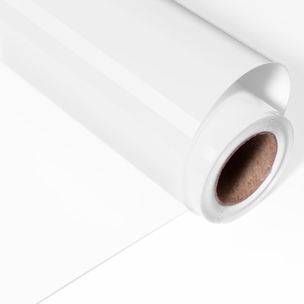 Laser-Safe White 3D Puff Vinyl Heat Transfer Vinyl Roll at xTool