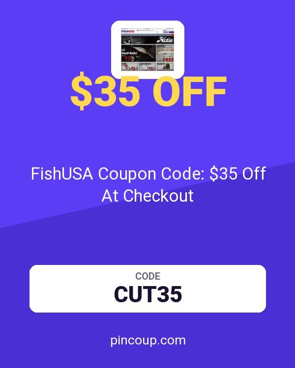 FishUSA Coupon Code: $35 Off At Checkout