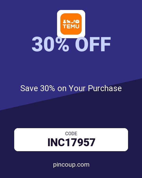 Temu coupon: Save 30% on Your Purchase
