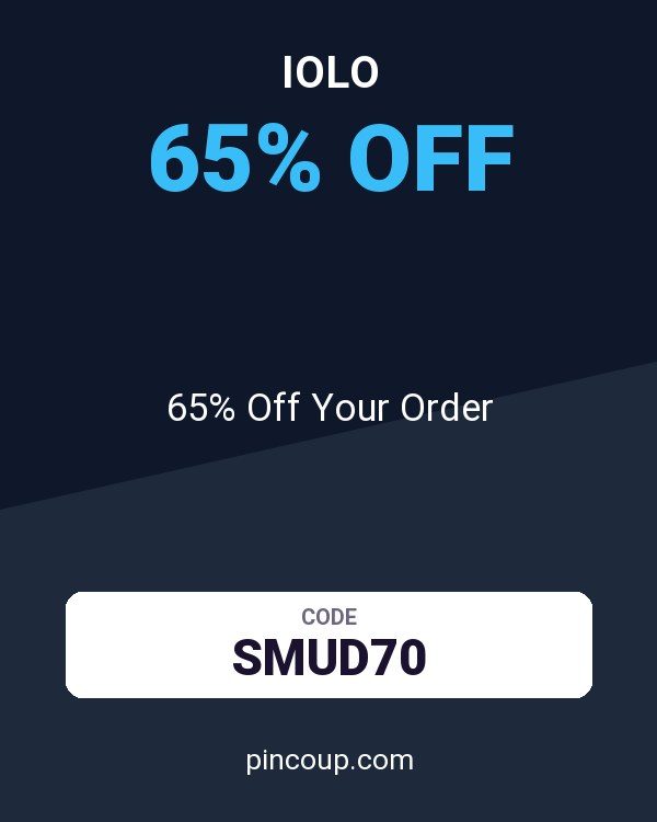 iolo coupon: 65% Off Your Order