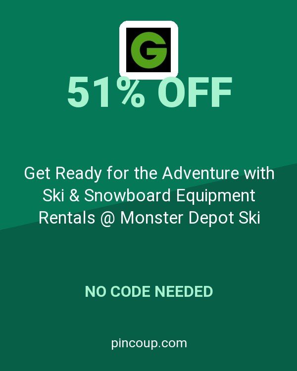 Groupon AU coupon: Get Ready for the Adventure with Ski & Snowboard Equipment Rentals @ Monster Depot Ski Hire (Up To 51% Off)