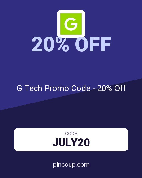 Gtech.co.uk coupon: G Tech Promo Code - 20% Off