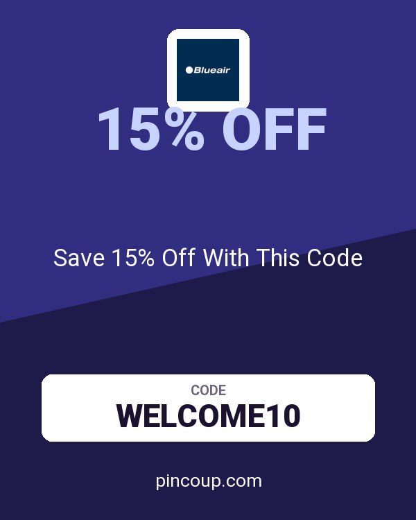 Blueair CA coupon: Save 15% Off With This Code