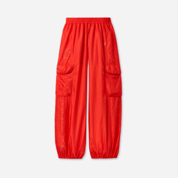 UGG® Women's Giavanni Balloon Cargo Pant Bottoms in Lobster, Size S