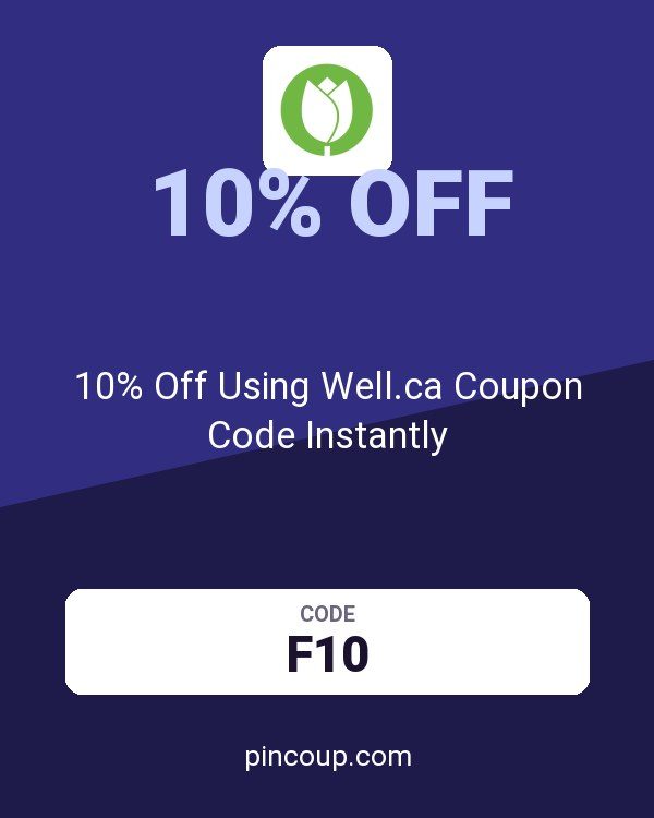 10% Off Using Well.ca Coupon Code Instantly