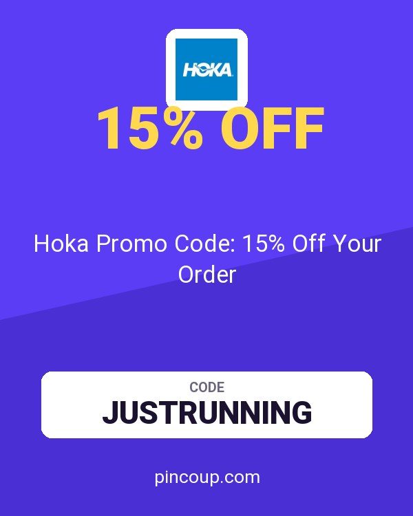 Hoka One coupon: Hoka Promo Code: 15% Off Your Order