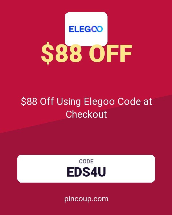$88 Off Using Elegoo Code at Checkout
