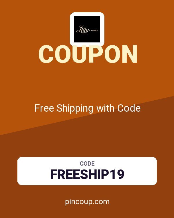 Lilly Lashes coupon: Free Shipping with Code