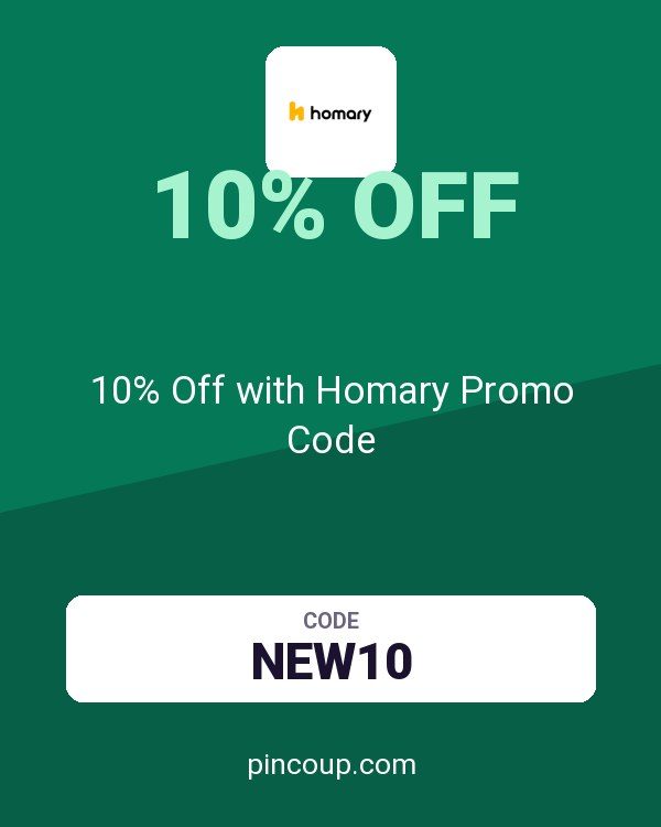 Homary International Limited coupon: 10% Off with Homary Promo Code