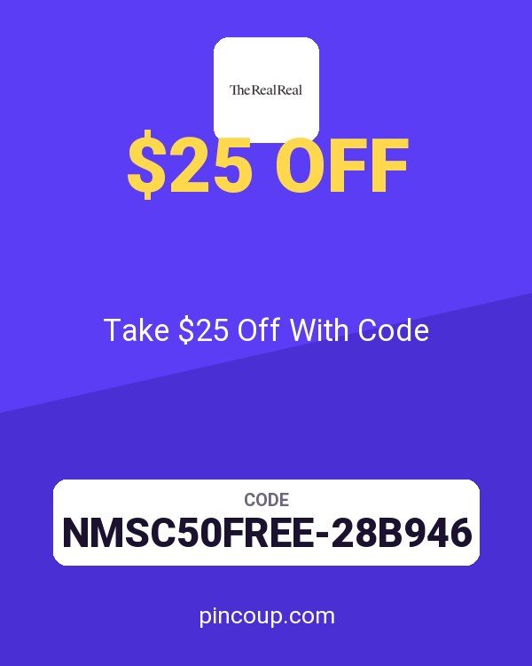 The RealReal coupon: Take $25 Off With Code