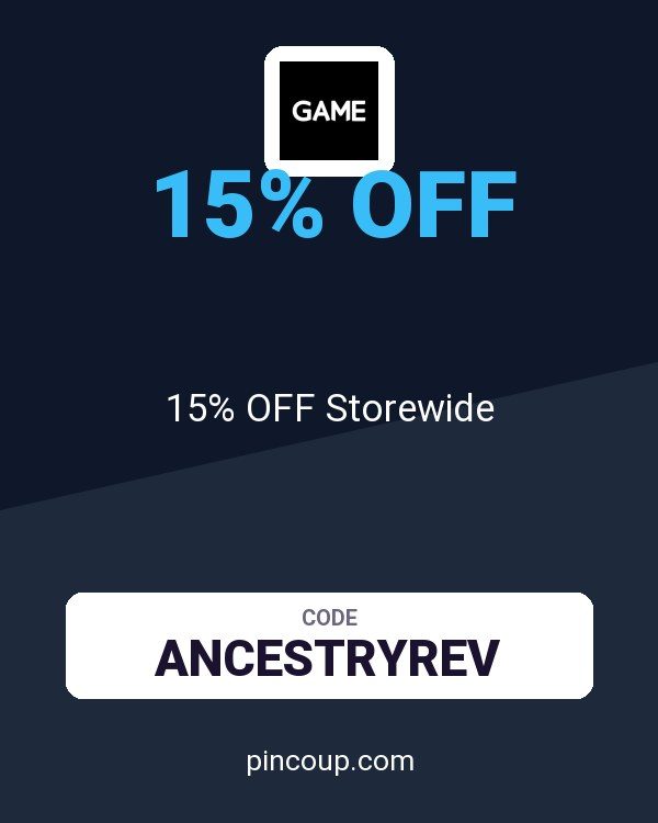 GAME coupon: 15% OFF Storewide