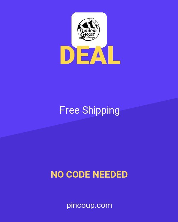 Outdoor Gear Exchange coupon: Free Shipping