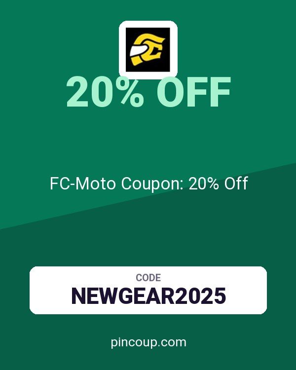 FC-Moto DK: FC-Moto Coupon: 20% Off
