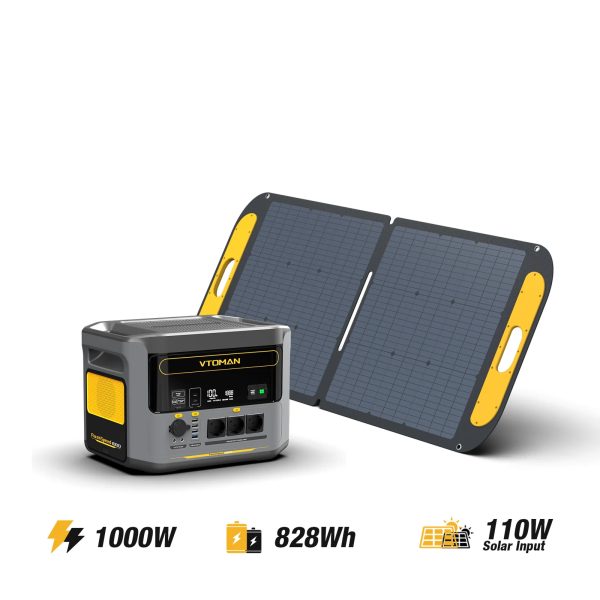 VTOMAN FlashSpeed 1000 V-BEYOND™ with 110W Solar Panel (US&CANADA) at VTOMAN US/CA