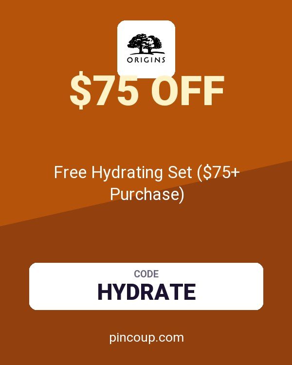 Origins Online coupon: Free Hydrating Set ($75+ Purchase)